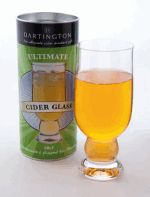 DARTINGTON CRYSTAL DRINKING GIFTS ULTIMATE CIDER GLASS SHAPED FOR FLAVOUR